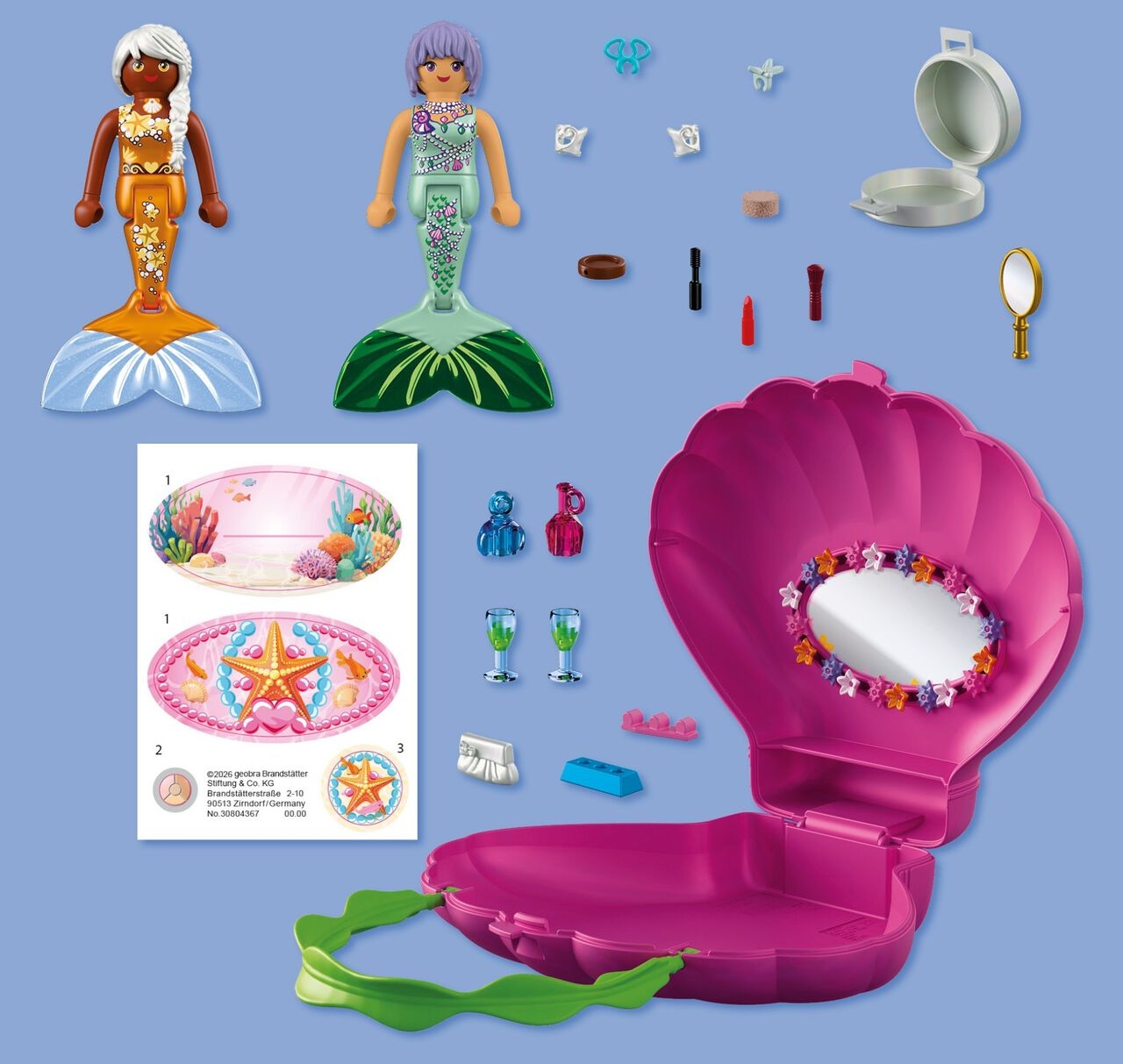 Playmobil 72105 - Havfrue Skal-Taske - Fantasy Magic
