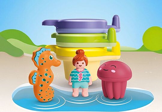 Playmobil 71776 - Junior Aqua - Floating Cups With Water Fun