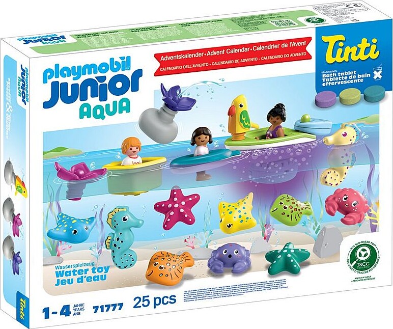 Playmobil 71777 - Junior Aqua Colourful Bath Time - Julekalender - Tinti