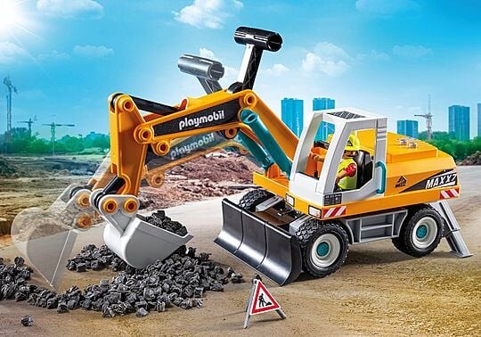 Playmobil Action Heroes - Stor Gravemaskine - 71749