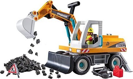 Playmobil Action Heroes - Stor Gravemaskine - 71749