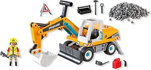 Playmobil Action Heroes - Stor Gravemaskine - 71749
