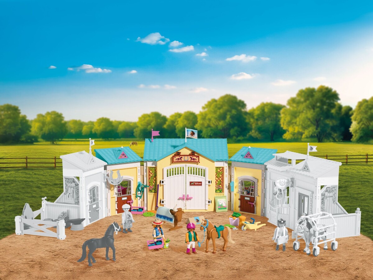 Playmobil 72127 - Stor Hestestald - I Love You Horses