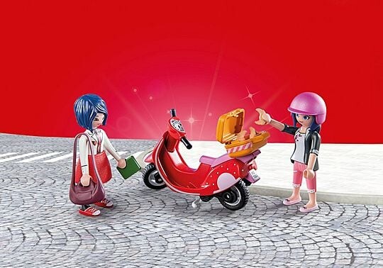 Playmobil 71864 - Paris Scooter Ride - Miraculous - Figur Legesæt