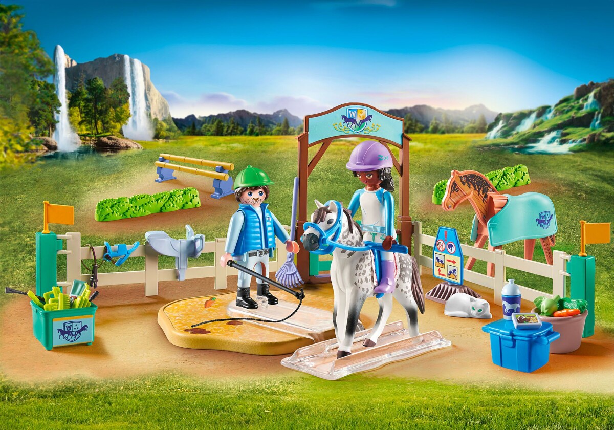 Playmobil Horses Of Waterfall - Moderne Rideskole - 71637