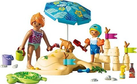 Playmobil - My Life Family Fun At The Beach 71906