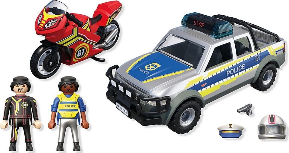 Playmobil 71875 - Police Chase With Pick-Up Truck - City Action