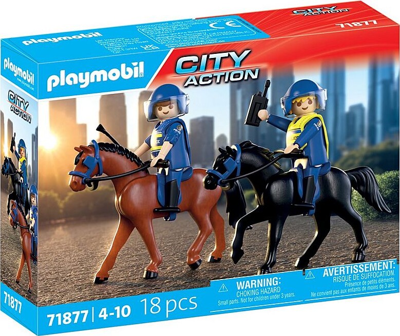Playmobil 71877 - Police Squadron - City Action - Politi Legesæt