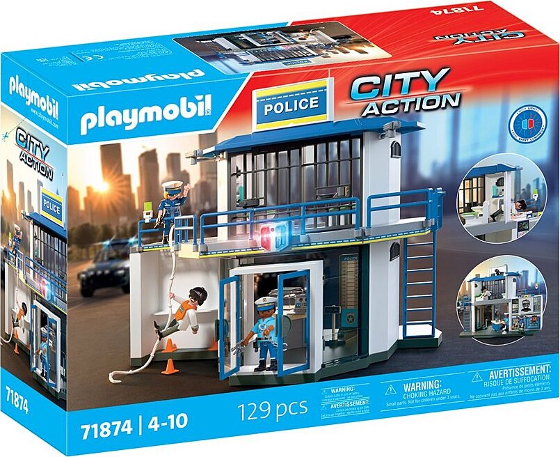Playmobil 71874 - Police Station With Investigation Room - City Action