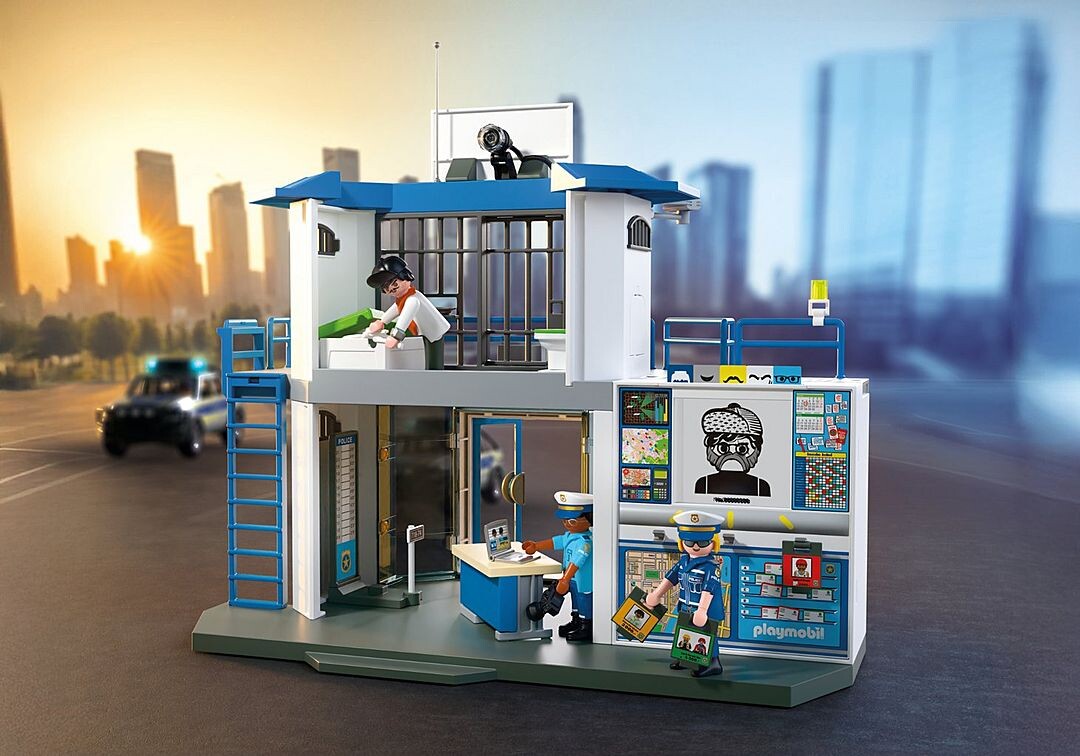 Playmobil 71874 - Police Station With Investigation Room - City Action