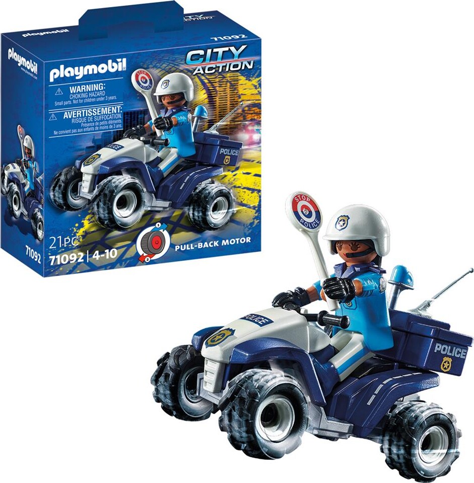 Playmobil City Action - Politi Speed Quad - 71092