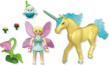 Playmobil 71842 - Unicorn Sunshine Blossom With Fairy