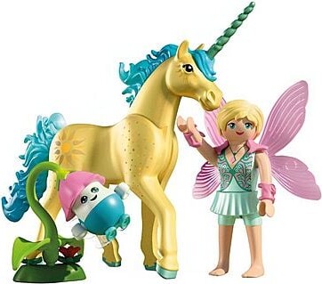 Playmobil 71842 - Unicorn Sunshine Blossom With Fairy