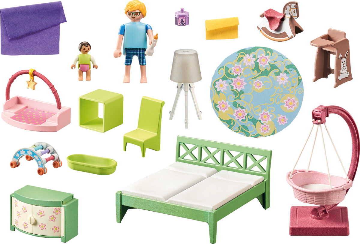 Playmobil My Life - Soveværelse Med Baby Legehjørne - 71609
