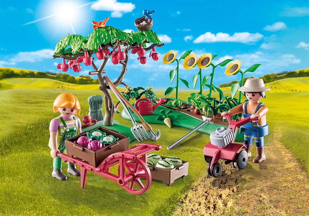 Playmobil Country - Bondegård Køkkenhave - Starter Pack - 71380
