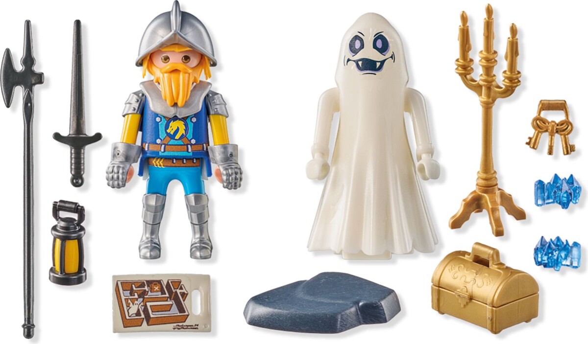 Playmobil Novelmore - Spøgelse Og Ridder - Starter Pack - 71797