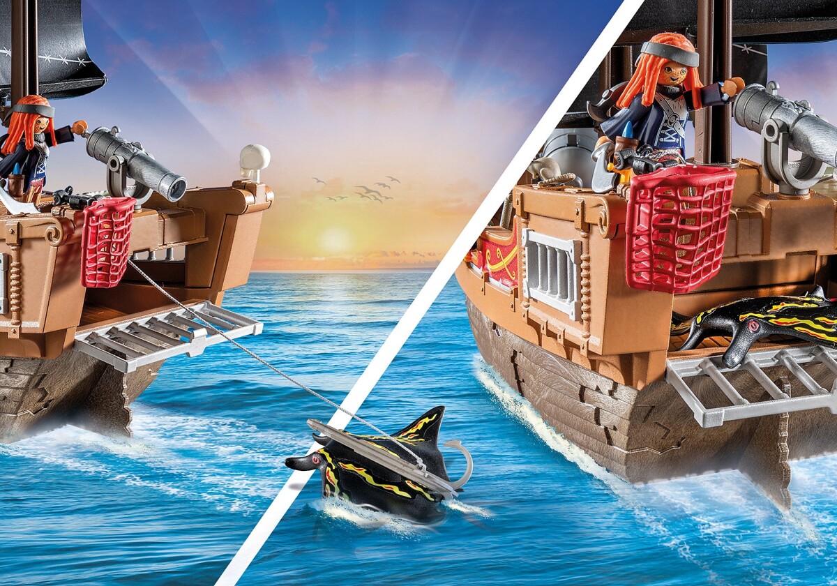 Playmobil Pirates - Stort Piratskib - 71530