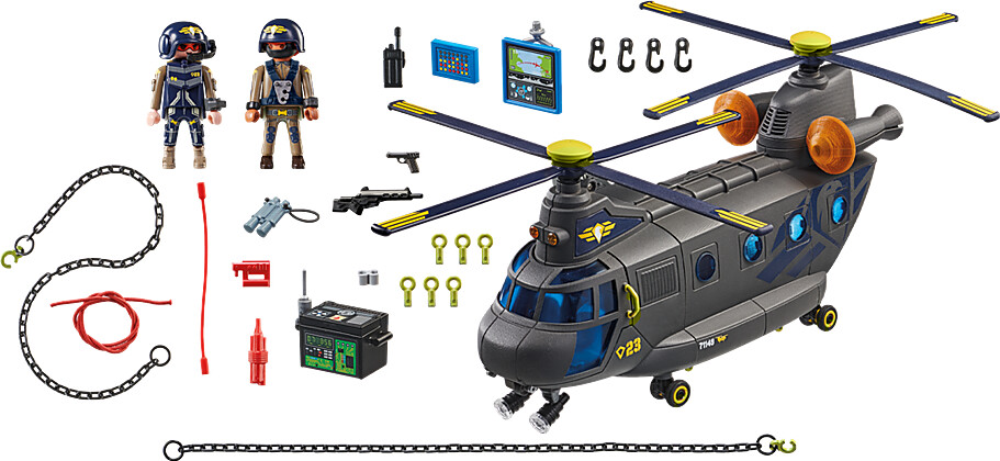 Playmobil City Action - Swat Redningshelikopter - 71149