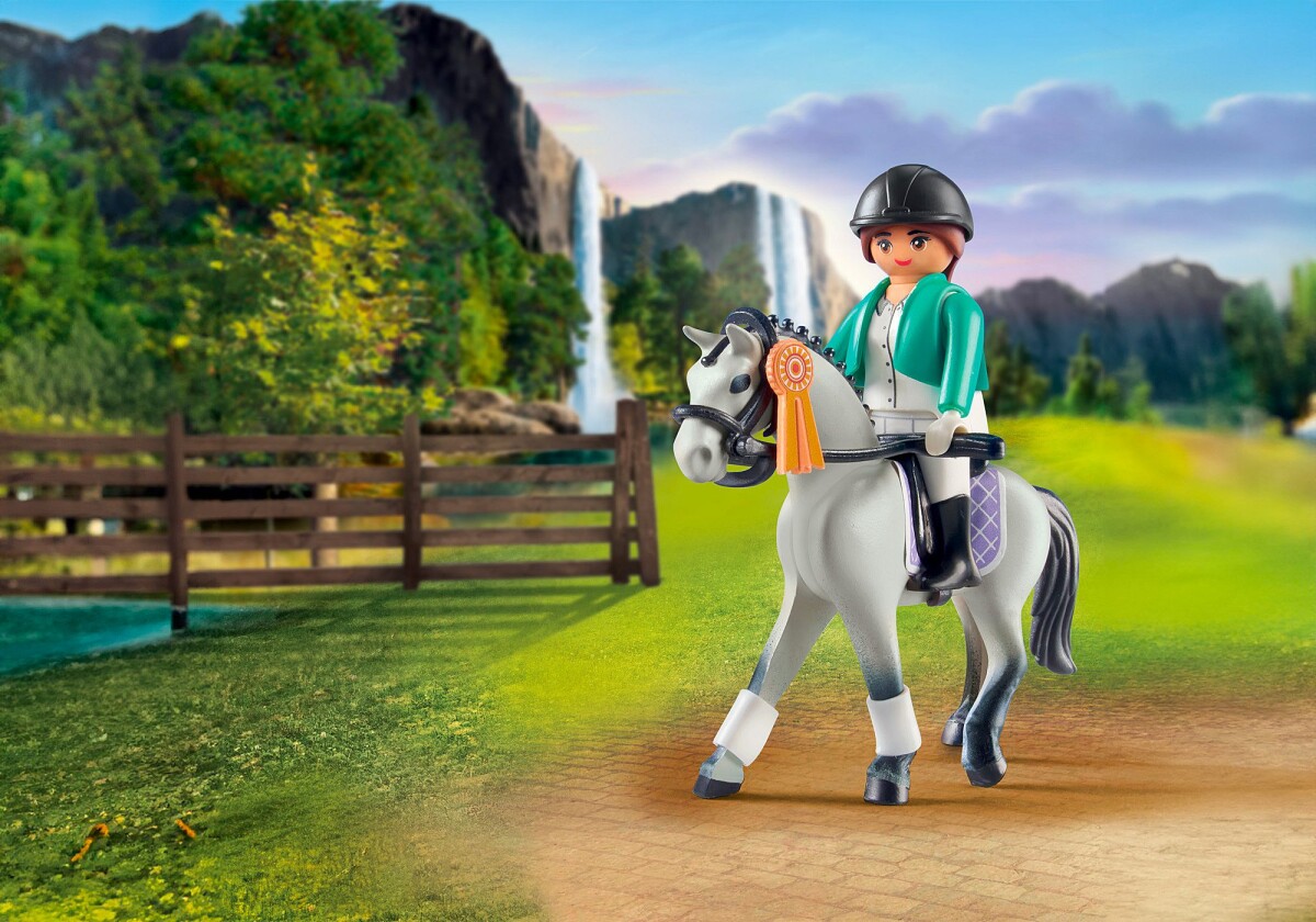 Playmobil Horses Of Waterfall - Turneringsrytter - 71641