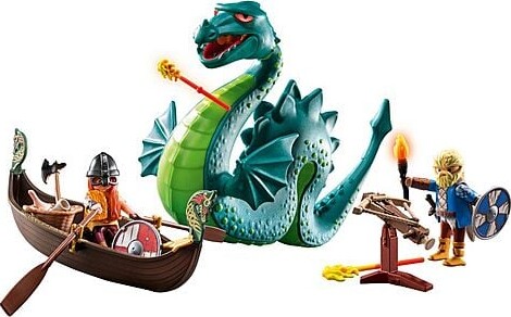 Playmobil - Vikinger Med Søuhyre - 71830