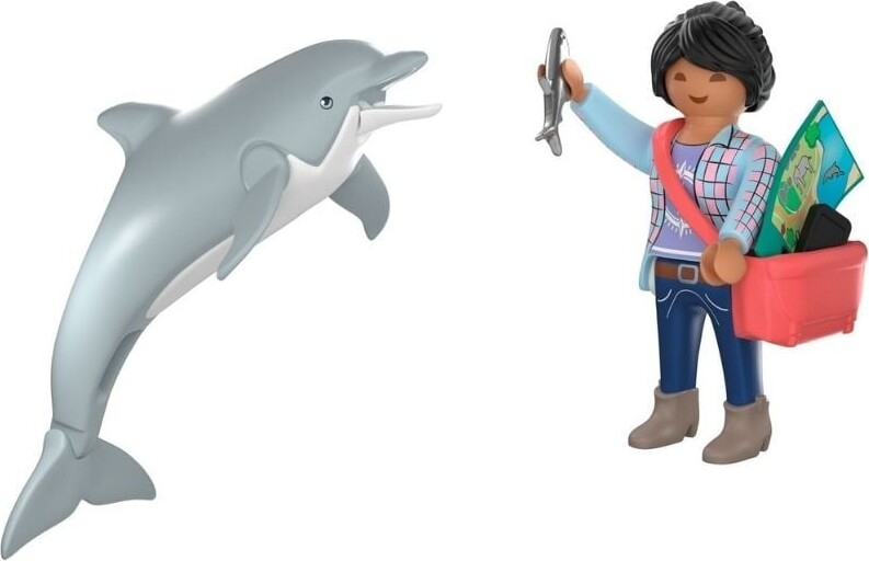 Playmobil - Zoo Delfin Og Besøgende
