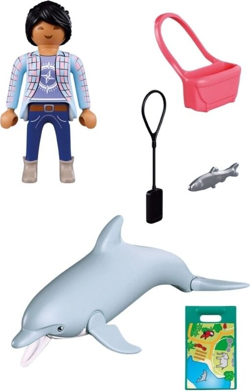 Playmobil - Zoo Delfin Og Besøgende