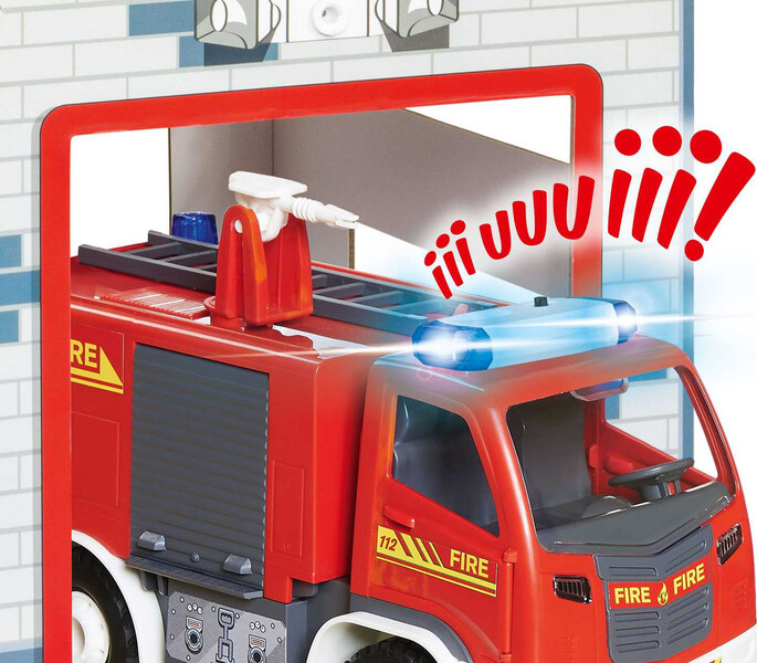 Revell Junior Kit - Brandstation Med Brandbil - 1 20 - 125 Dele