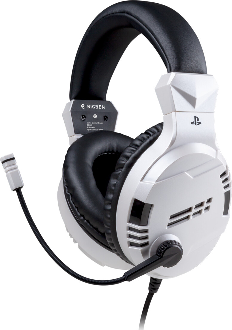 Bigben Ps4 Stereo Gaming Headset Hvid Se tilbud og k b p