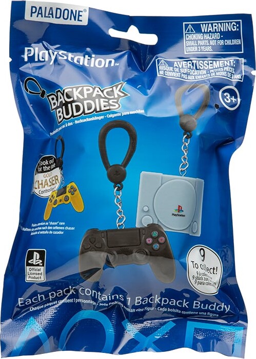 Playstation Nøglering - Backpack Buddies - Paladone - Assorteret