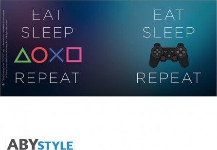 Playstation - Mug - 320 Ml - Eat Sleep Repeat