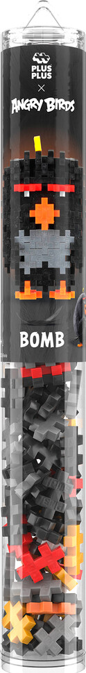 Plus-Plus - Angry Birds - Bomb - 110 Stk