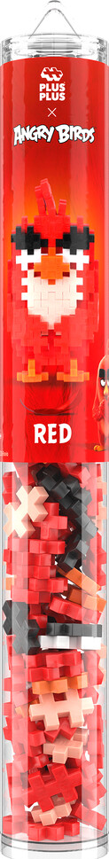 Plus-Plus - Angry Birds - Rød - 110 Stk