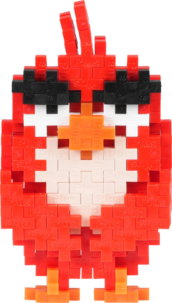 Plus-Plus - Angry Birds - Rød - 110 Stk