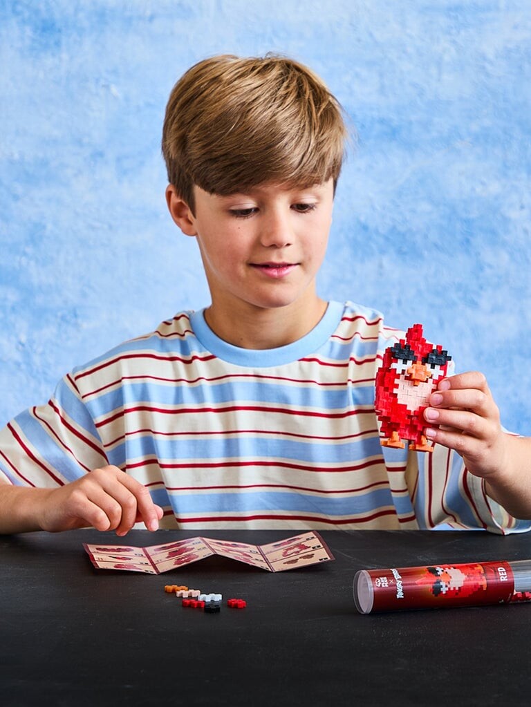 Plus-Plus - Angry Birds - Rød - 110 Stk