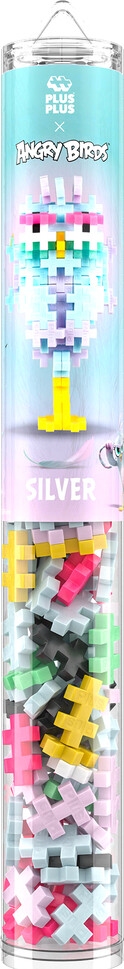Plus-Plus - Angry Birds - Silver - 110 Stk