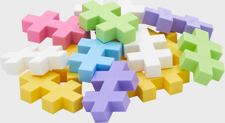 Plus-Plus Big - Pastel - Rør Med 15 Brikker