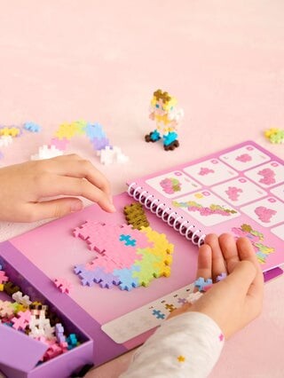 Plus Plus - Activity Pad - Puzzle By Number - Fairy Tale - 125 Brikker