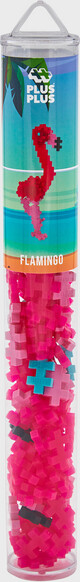 Plus-Plus - Flamingo Figur - Rør Med 100 Brikker