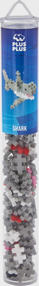 Plus-Plus - Haj Figur - Rør Med 100 Brikker