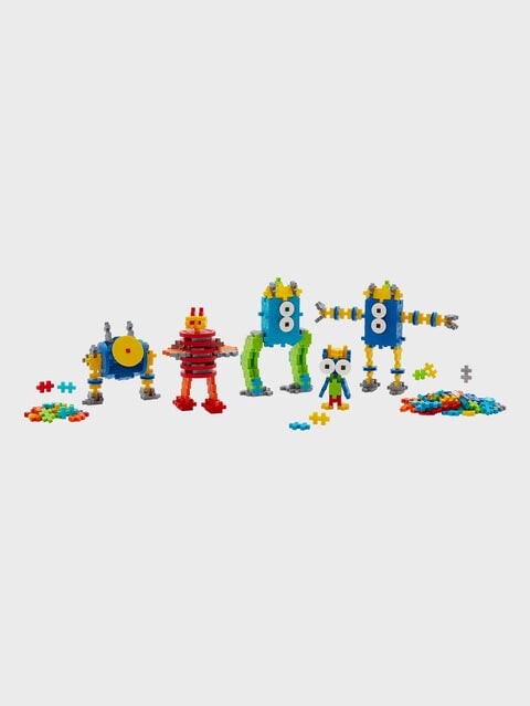 Plus-Plus - Learn To Build - Robots - 250 Brikker