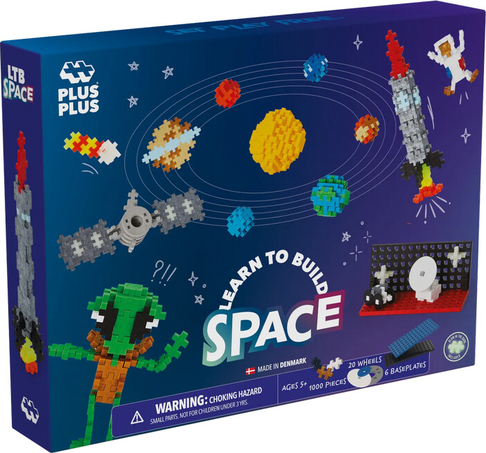 Plus-Plus - Learn To Build - Rummet Supersæt - 1000 Stk