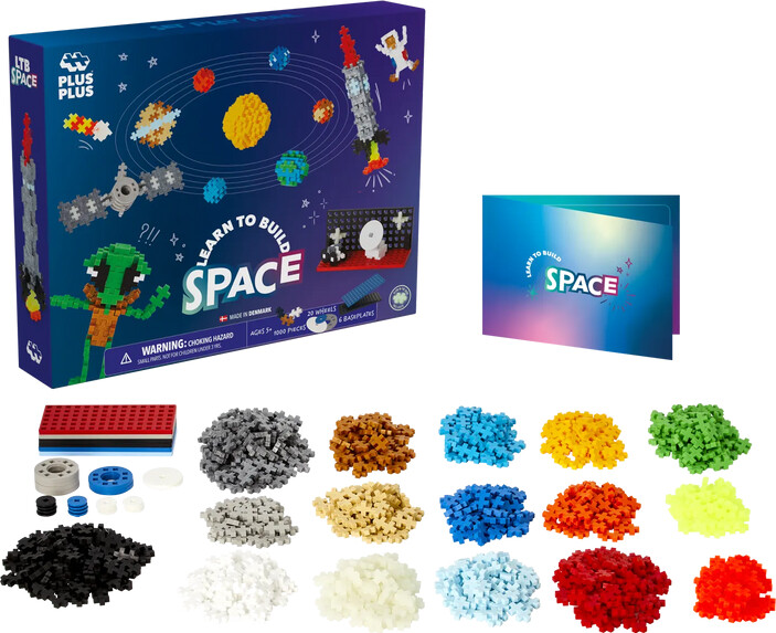 Plus-Plus - Learn To Build - Rummet Supersæt - 1000 Stk