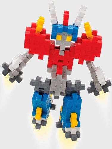 Plus-Plus - Mecha Bot Figur - Rør Med 100 Brikker