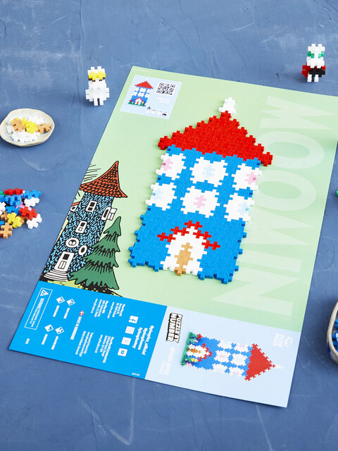 Plus Plus - Moomin House Tube