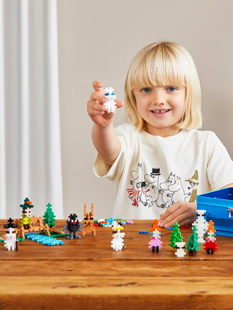 Plus Plus - Moomin Valley Tinbox Blue