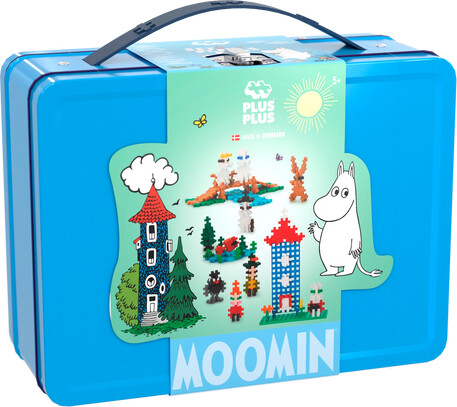 Plus Plus - Moomin Valley Tinbox Blue