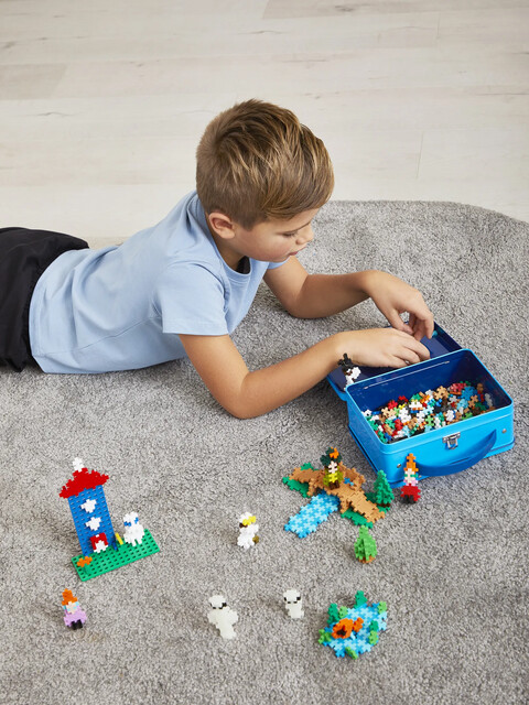 Plus Plus - Moomin Valley Tinbox Blue