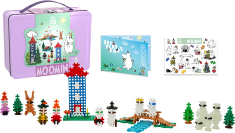 Plus Plus - Moomin Valley Tinbox Purple