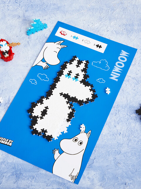 Plus Plus - Moomintroll Tube