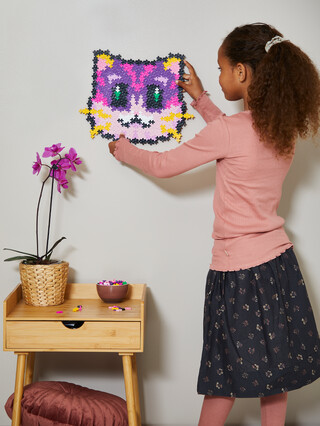 Plus-Plus - Puzzle By Number - Kitten - 500 Brikker - Puslespil